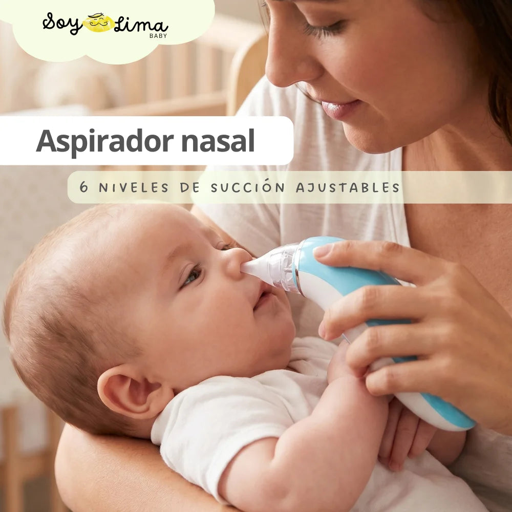 Aspirador nasal para Bebés y Niños